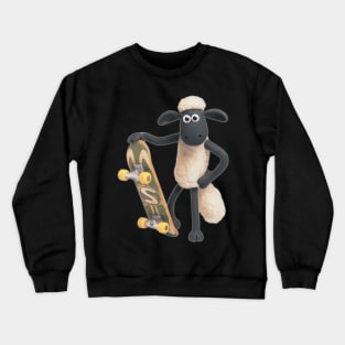 Vintage TV Series The Sheep Cartoon Shaun Crewneck Sweatshirt